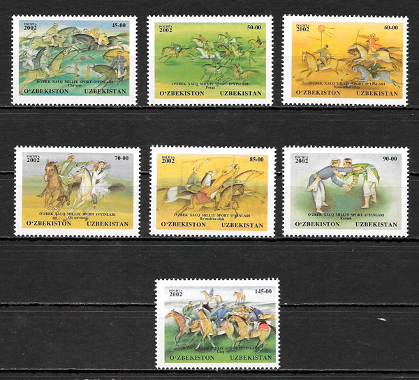 sellos deporte Ozbekistan 2002
