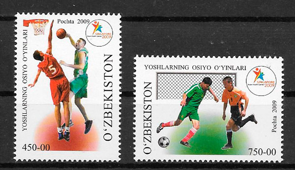 sellos deporte Ozbekistan 2009