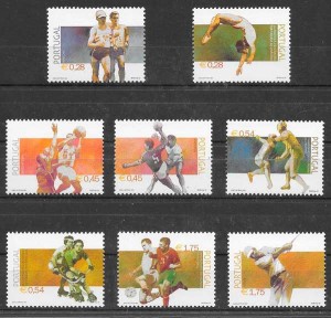 filatelia colección deporte 2002 Portugal