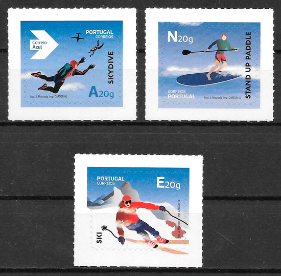 sellos deporte Portugal 2016