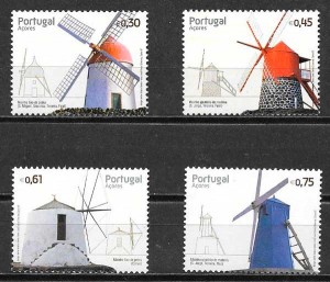 colección sellos arquitectura Portugal Azores 2007