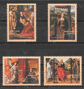 sellos arte Portugal Madeira 1996