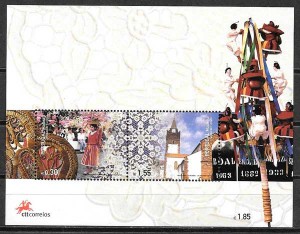 filatelia colección turismo Portugal Madeira 2005