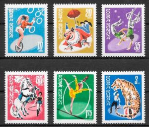 filatelia arte Rumania 1969