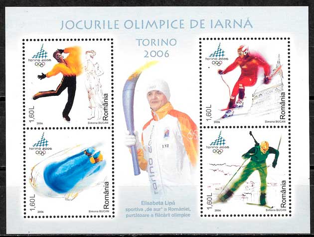 sellos deporte Rumania 2006