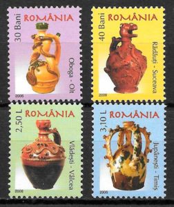 sellos arte Rumania 2006