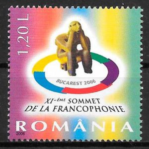 filatelia arte Rumania 2006