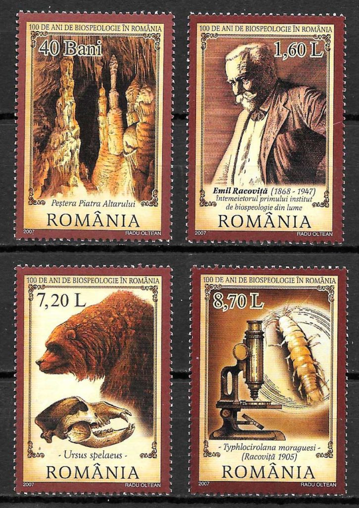 filatelia personalidad Rumania 2006