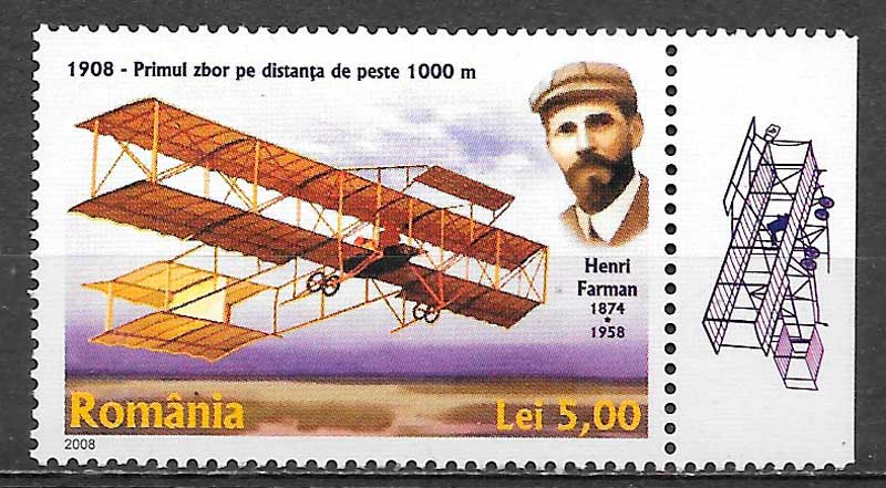 coleccion sellos transporte Rumania 2008