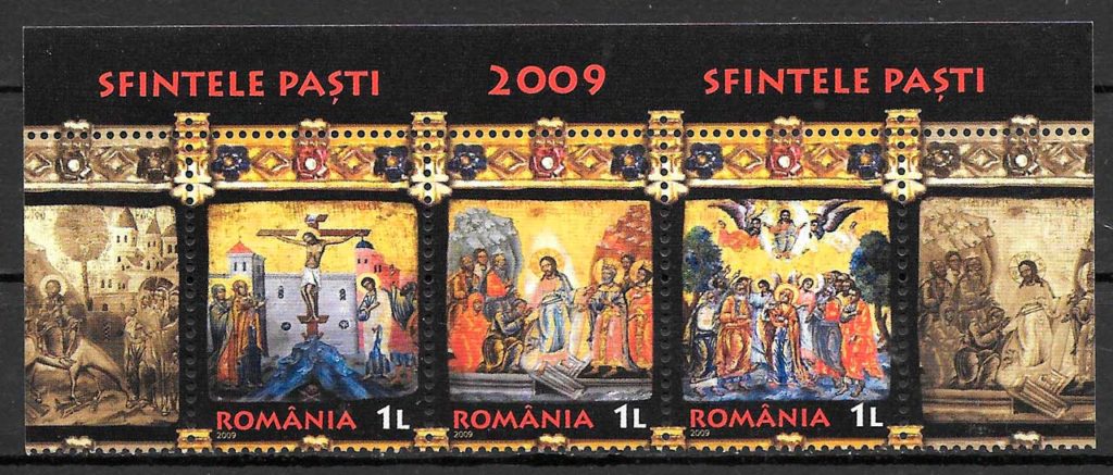 filatelia temas varios Rumania 2008