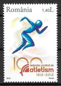 filatelia deporte Rumania 2012