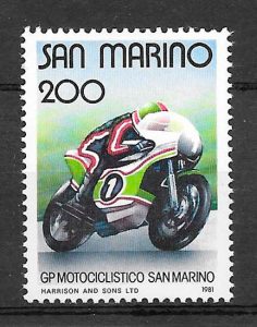 sellos deporte San Marino 1981
