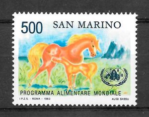 filatelia deporte San Marino 1983