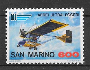 filatelia transporte San Marino 1987