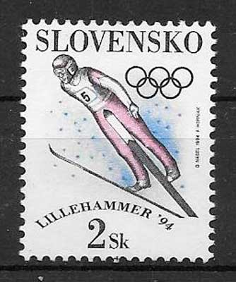 sellos deporte Eslovaquia 1994