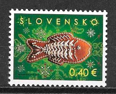 sellos navidad Eslovaquia 2011