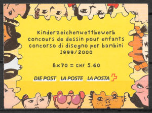 coleccion sellos arte Suiza 2000