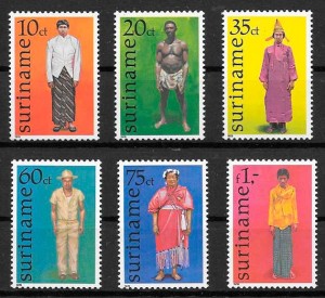 filatelia arte Surinam 1978