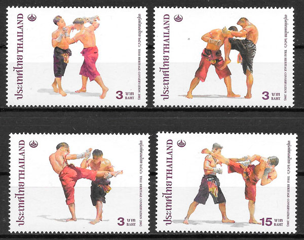 sellos deporte Tailandia 2003