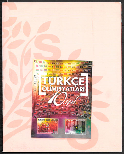 filatelia coleccion deporte Turquia 2012
