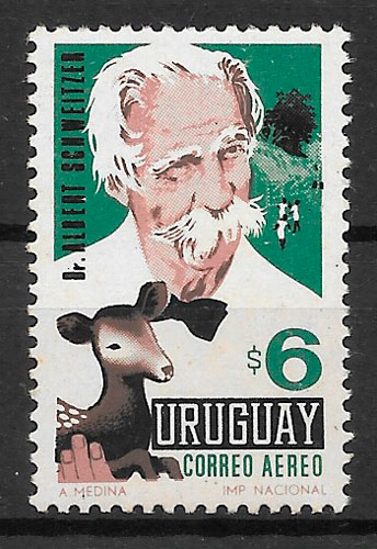 sellos personalidad Uruguay 1967