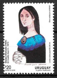 filatelia coleccion Uruguay 2016