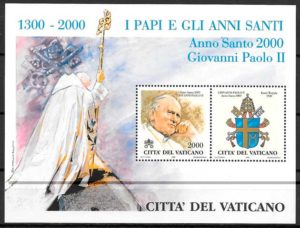 filatelia coleccion personalidad Vaticano 2000