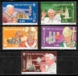 sellos personalidad Vaticano 2011