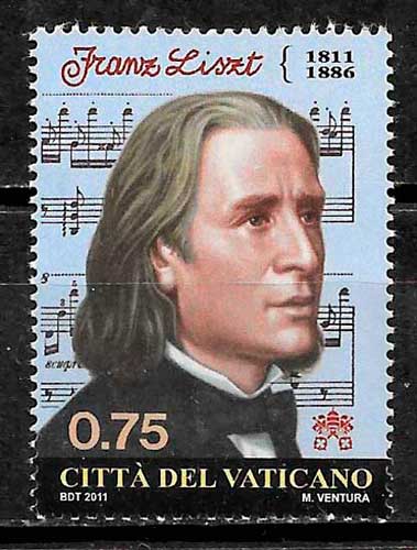 sellos personalidad Vaticano 2011