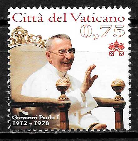 coleccion sellos persoanlidad Vaticano 2012