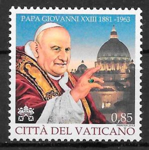 coleccion sellos persoanlidad Vaticano 2013