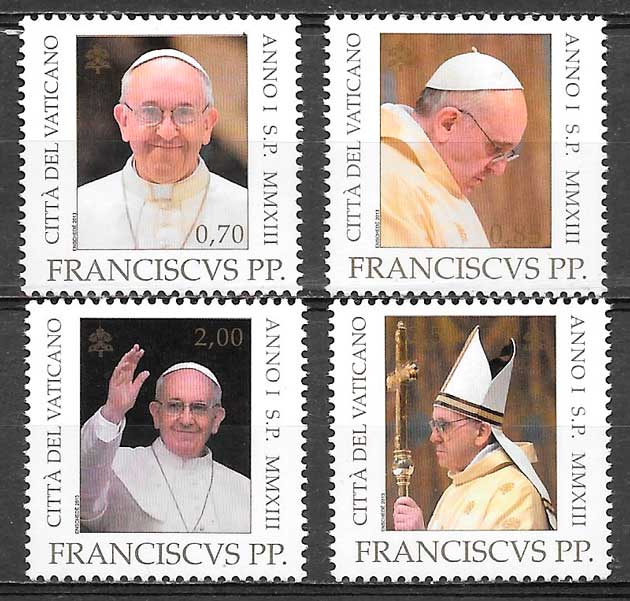 sellos personalidad Vaticano 2013