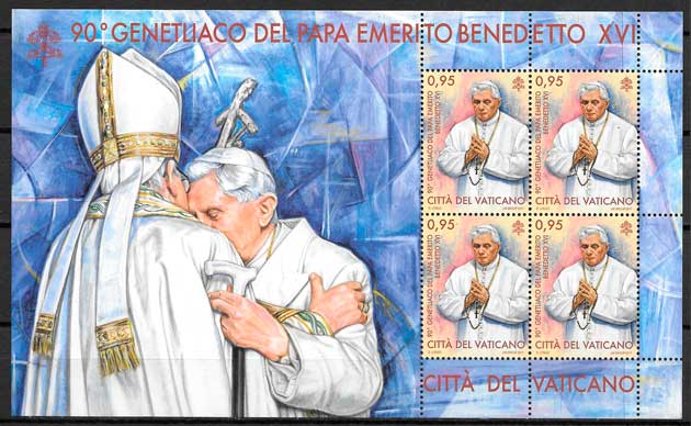 filatelia coleccion personalidad Vaticano 2000