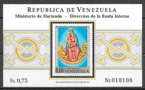 sellos filatelia arte Venezuela