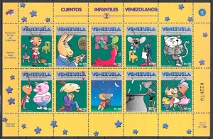 sellos cuentos Venezuela 1998