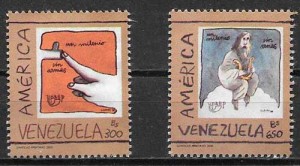 colección sellos Upaep Venezuela 2000