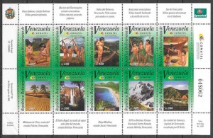 sellos turismo Venezuela 2003