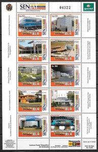 colección sellos arquitectura venezuela 2006
