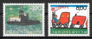 filatelia coleccion arte Yugoslavia 1976