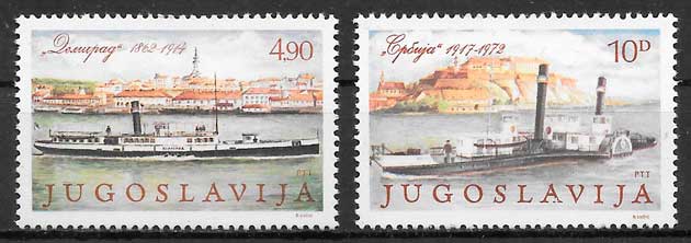 coleccion sellos transporte Yugoslavia 1979
