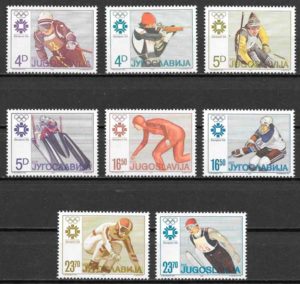 coleccion sellos deporte Yugoslavia 1984