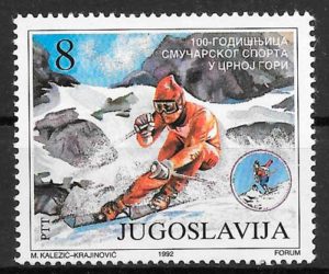 filatelia deporte Yugoslavia 1992