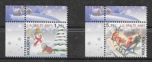 Colección sellos navidad 2014