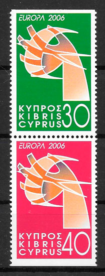 colección sellos Europa Chipre 2006