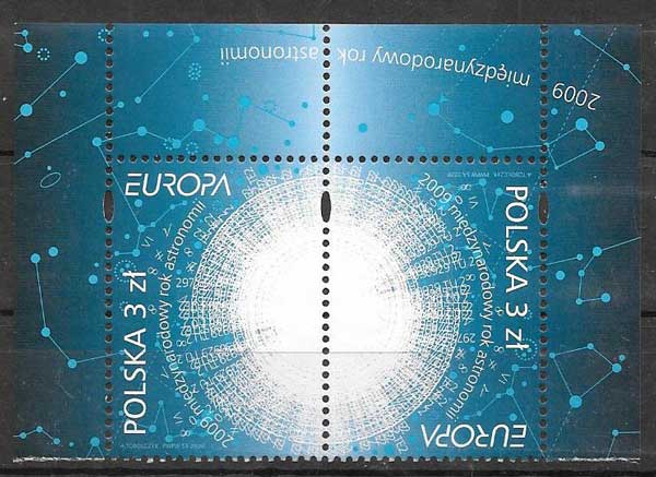 1994 POLONIA Tema Año EUROPA C.E.P.T. 