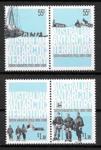 colección sellos transporte Australia Territorio Antártico 2009