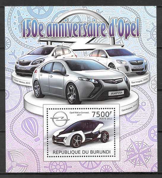 sellos transporte Burundi 2012