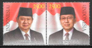 filatelia colección personalidad Indonesia 2010