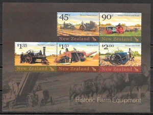sellos transporte Nueva Zelanda 2004