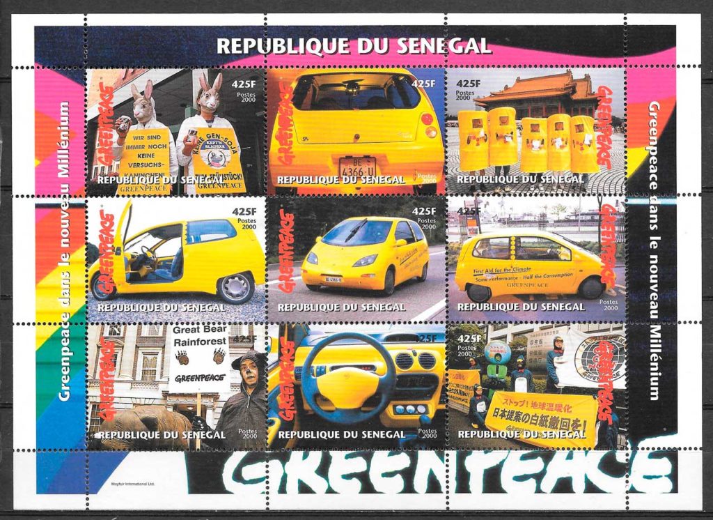 sellos transporte Senegal 2000